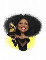 Image result for Diana Ross Caricatures