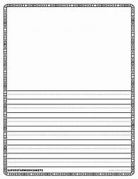 Image result for Kindergarten Handwriting Paper Roll