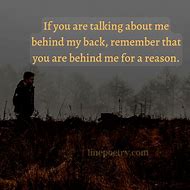 Image result for Talking Behind My Back