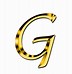 Image result for Letter G Stencil Clip Art