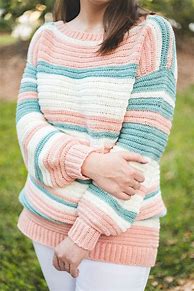 Image result for Crochet Sweater Patterns