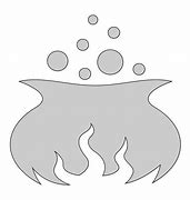 Image result for Witch Cauldron Stencil