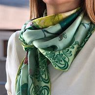 Image result for Square Silk Scarf