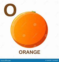 Image result for Cartoon Letter O Orange