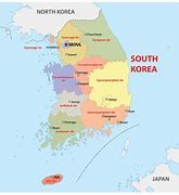 Image result for S. Korean Maps