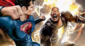 Image result for Superman vs Black Adam by VJ