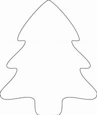 Image result for Christmas Tree Outline to Paint