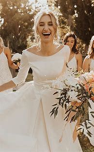 Image result for Modest Wedding Dress