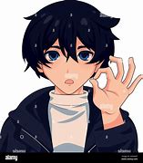 Image result for anime boy face