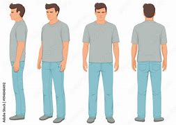 Image result for Man Front View Vector