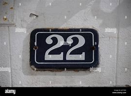 Image result for Free Printable House Number 22 Twenty-Two Sign