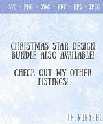 Image result for Xmas Star SVG