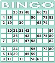 Image result for Personalized Number Bingo Cards