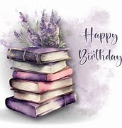 Image result for Book Birthday Card