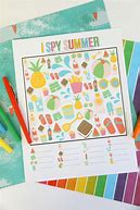 Image result for Summer I Spy Game