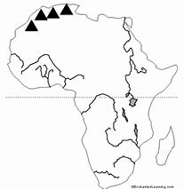 Image result for Physical Map of Africa Quizlet