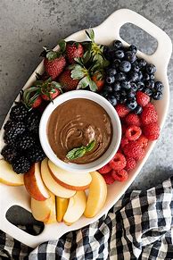 Image result for Fruit and Dip Display