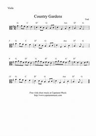 Image result for Viola Music Sheet for Beginners