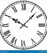 Image result for Roman Numeral Clock Faces without Hands