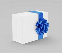 Image result for Gift Box White Abd Blue