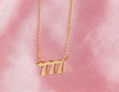 Image result for 777 Angel Number Necklace