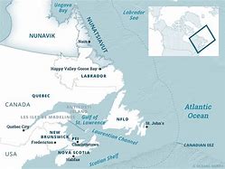 Image result for Canada Map with Oceans