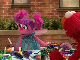 Image result for Elmo and Abby Doll