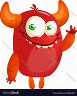 Image result for Red and White Monster