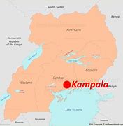 Image result for Kampala Map