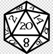 Image result for D20 Dice Clip Art