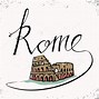 Image result for Colosseum Drawing Outline