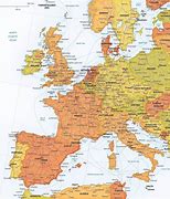 Image result for Detailed Map Western Europe