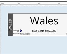 Image result for How Big Is Wales Map