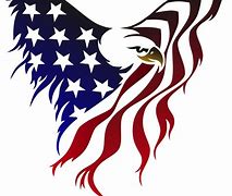 Image result for Bald Eagle American Flag Clip Art