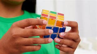 Image result for Silver Rubik's Cube