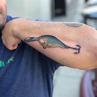 Image result for Fishing Lure Tattoo