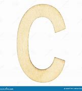 Image result for Wooden Letter C