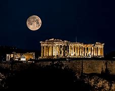 Image result for Greece at Night