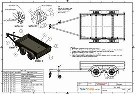 Image result for Tandem Axle Trailer Plans