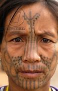 Image result for Inuit Face Tattoos