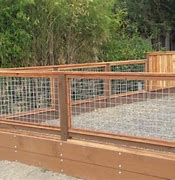 Image result for Wood Hog Wire Fence Gate