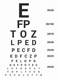 Image result for Eye Chart Printable