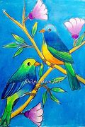 Image result for 2 Birds Flying Drawing