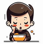 Image result for Graphic of People Eating Soup