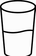 Image result for A Glass Filled with Water Outline