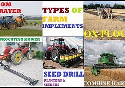 Image result for Farm Equipment in Operation