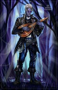 Image result for Dark Elf Bard