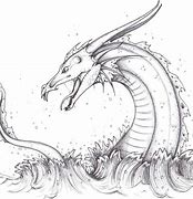 Image result for Sea Monster Draw