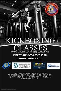 Image result for Kickboxing Flyer