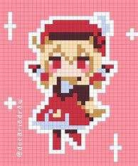 Image result for Anime Pixel Art Pattern